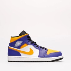 Кросівки Air Jordan 1 Mid Lakers