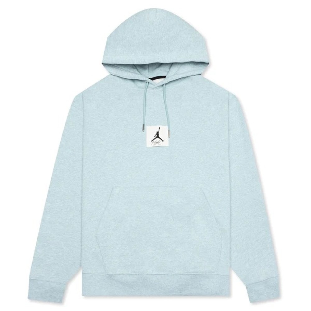 light blue jordan flight hoodie