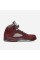 Кросівки Air Jordan 5 Retro Sneakers Deep Burgundy / Light Graphite