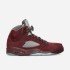 Кросівки Air Jordan 5 Retro Sneakers Deep Burgundy / Light Graphite