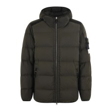 Down jacket Stone Island  Compass Patch