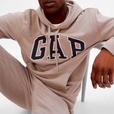 Gap Logo Hoodie (Cool Brown)