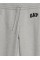 Gap Logo Fleece Pants (Light Heather Gray)