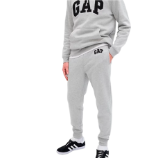 Штани Gap Logo Fleece (Light Heather Gray)