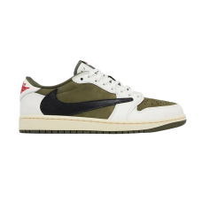 Кросівки  Jordan 1 Retro Low OG SP Travis Scott Medium Olive