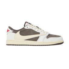 Кросівки Jordan 1 Retro Low OG SP Travis Scott Sail and Ridgerock