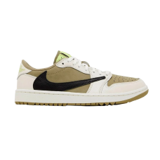 Кросівки Jordan 1 Retro Low Golf Travis Scott Neutral Olive