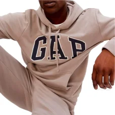 Gap Logo Hoodie (Cool Brown)