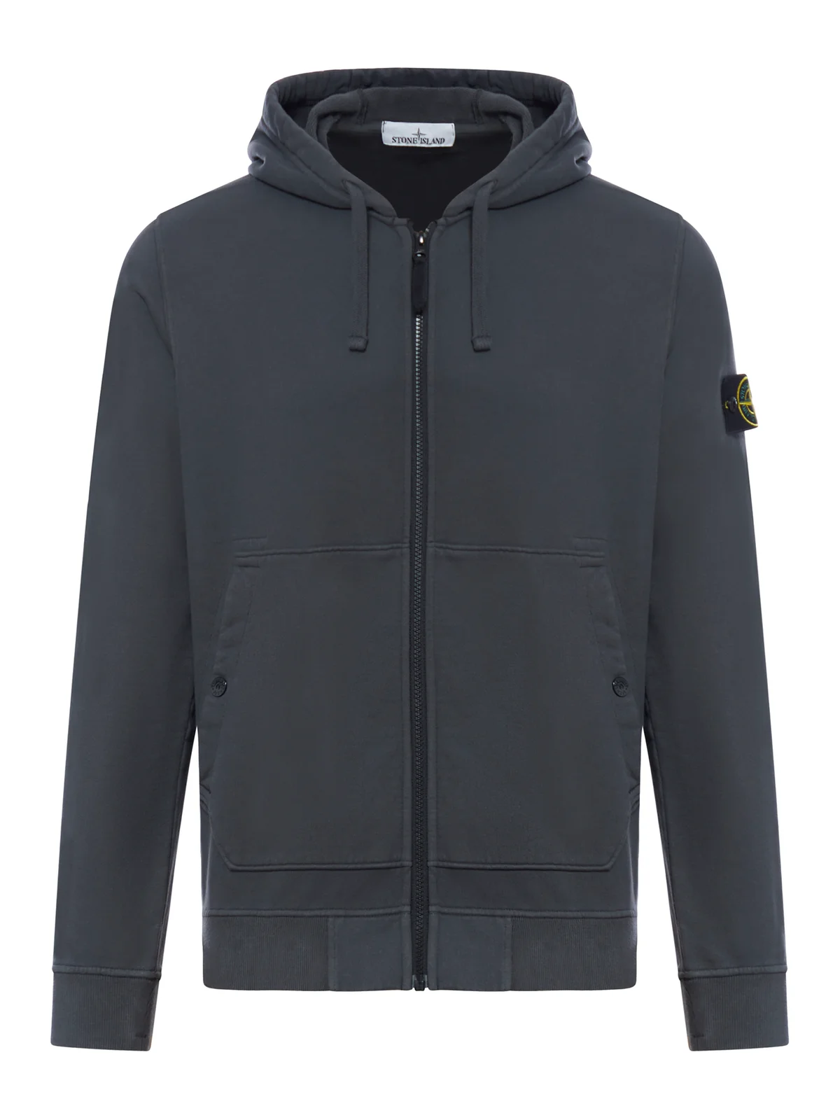 Mens Hoodies Black Stone Island Pullover Hoodie HOT Zip Hoodie